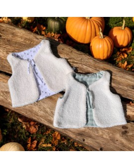 A PERSONNALISER : Gilet de berger 3 à 8 ans