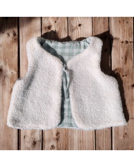 A PERSONNALISER : Gilet de berger 3 à 8 ans