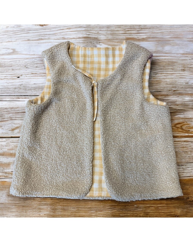 Gilet de berger 6 à 8 ans (En stock)