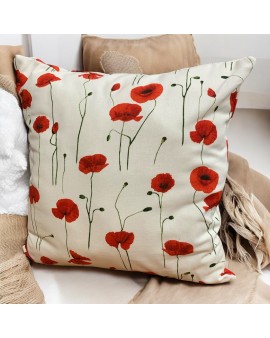 Coussin "Coquelicots"