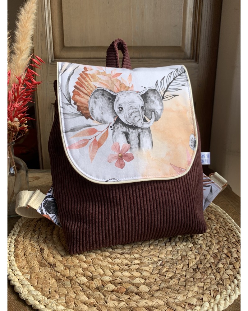 Sac à dos Basile "Savane Terracotta"