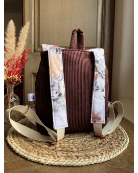 Sac à dos Basile "Savane Terracotta"