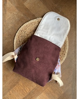 Sac à dos Basile "Savane Terracotta"