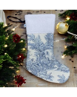 Botte de Noël Toile de Jouy...