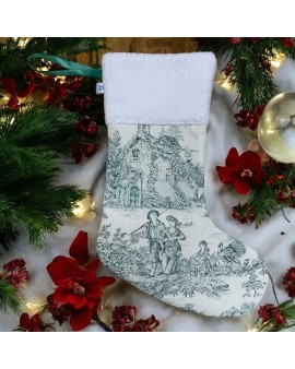 Botte de Noël Toile de Jouy...