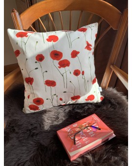 Coussin "Coquelicots"