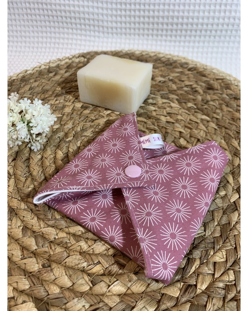Range Savon Imperméable "Rose Soleil"