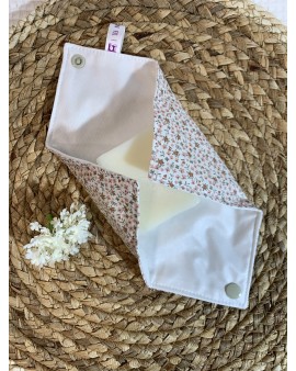 Range Savon Imperméable "Petites fleurs roses"