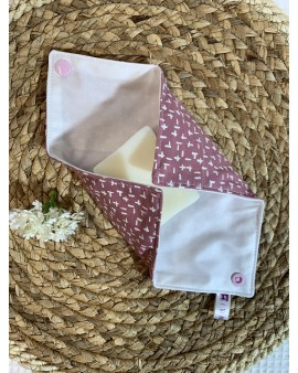 Range Savon Imperméable "Rose"