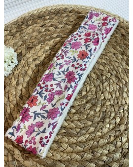 Bandeau de soin "Fleurs Roses"