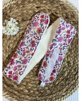 Bandeau de soin "Fleurs Roses"