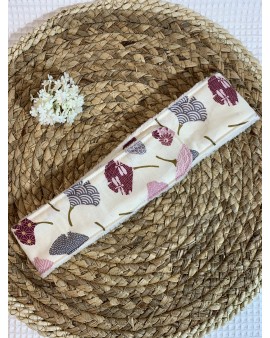 Bandeau de soin "Ginko Rose"