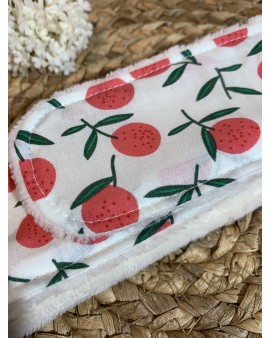 Bandeau de soin "Orange sangine"