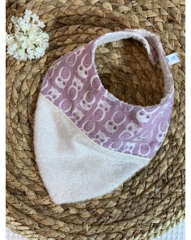 Bavoir Bandana "Chouette"