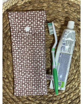 Pochette à brosse à dents "Bulles"