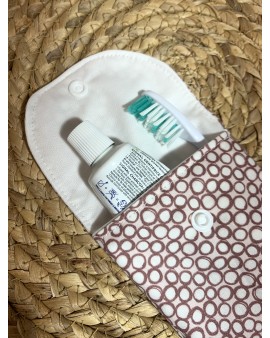 Pochette à brosse à dents "Bulles"