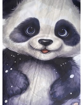 Couverture de lit bébé "Panda"