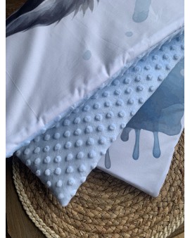 Couverture de lit bébé "Louveteau"