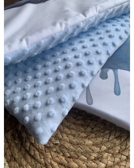 Couverture de lit bébé "Louveteau"