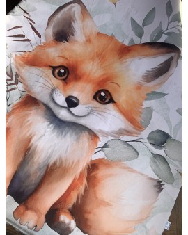 Couverture de lit bébé "Renard"