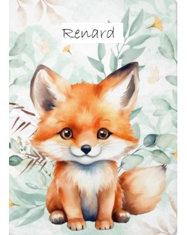Couverture de lit bébé "Renard"