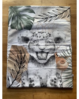 Couverture de lit bébé "Lion Savane"