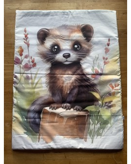 Couverture de lit bébé "Putois"
