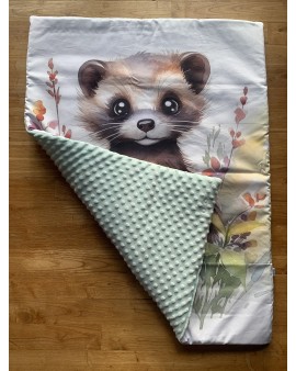 Couverture de lit bébé "Putois"