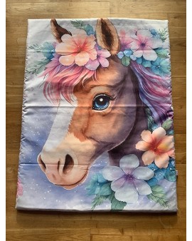 Couverture de lit bébé "Cheval"