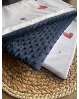 Couverture de lit bébé "Baleine"
