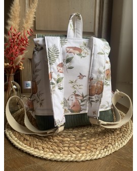 Sac à dos Lily "Animaux de la forêt"