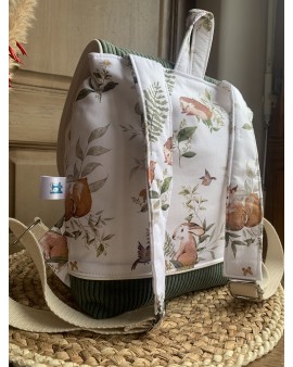 Sac à dos Lily "Animaux de la forêt"