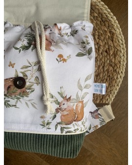 Sac à dos Lily "Animaux de la forêt"