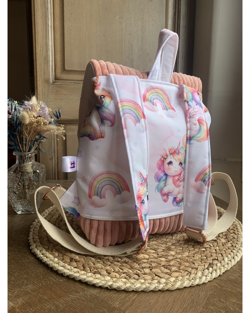 Sac à dos Lily "Licorne Rainbow"