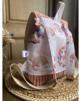 Sac à dos Lily "Licorne Rainbow"