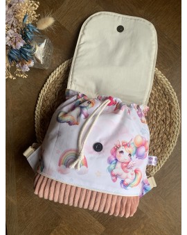 Sac à dos Lily "Licorne Rainbow"