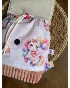 Sac à dos Lily "Licorne Rainbow"