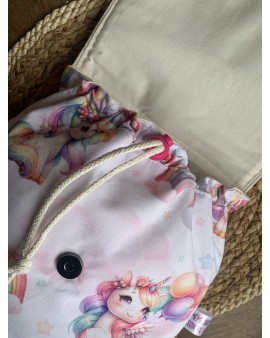 Sac à dos Lily "Licorne Rainbow"
