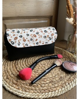 Trousse à maquillage Jade "Léopard"