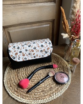 Trousse à maquillage Jade "Léopard"