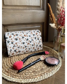 Trousse à maquillage Jade "Léopard"