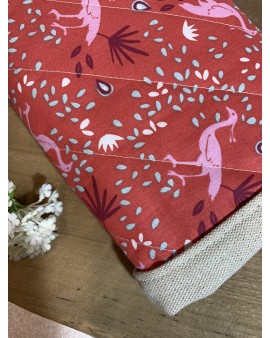 Pochette à livre de poche "Flamant"