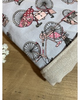 Pochette à livre de poche "Bicylcette"