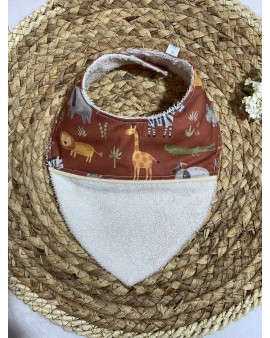 Bavoir Bandana "Animaux...