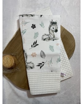 Serviette de table "Zèbre"