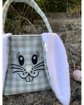 Panier Lapinou DGC Vichy Vert