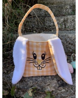 Panier Lapinou DGC Vichy Jaune