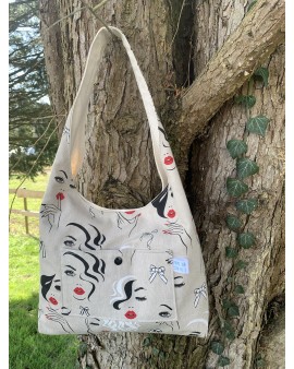 Sac à main Léa "Mademoiselle"