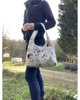 Sac à main Léa "Mademoiselle"