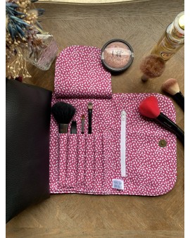 Trousse à maquillage Jade "Bordeaux"